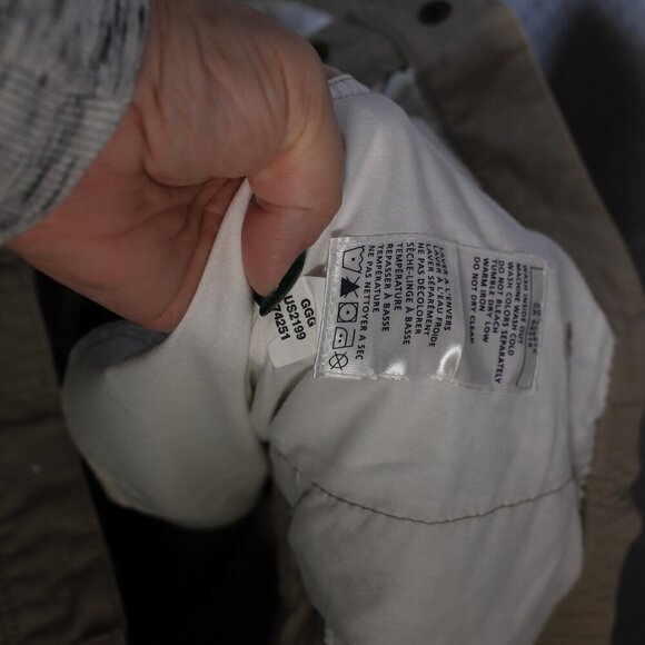 5.11 Tactical Series Size 40/34 (33") 100% Cotton Elastic sides khaki color - Picture 13 of 13